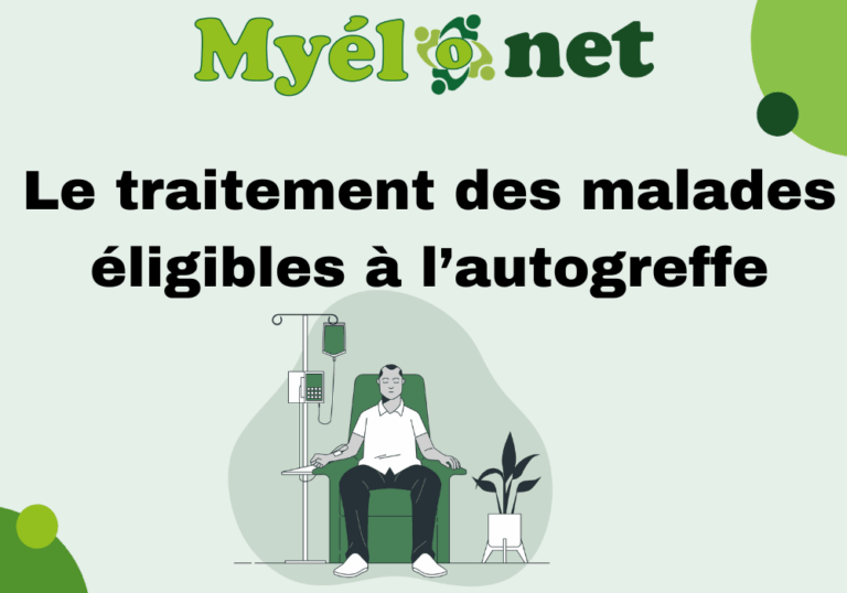 Contenu: Les traitements des patients éligibles à une autogreffe